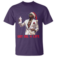 Funny Dirty Hiphop Xmas T Shirt Got Oil 4 Life Diddy Party - Wonder Print Shop