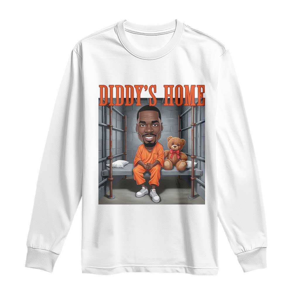 Funny Xmas Diddy Party Diddy Home Long Sleeve Shirt