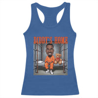Funny Xmas Diddy Party Diddy Home Racerback Tank Top