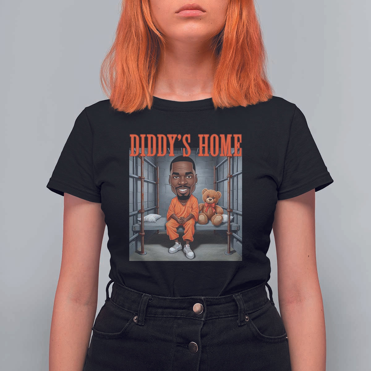 Funny Xmas Diddy Party Diddy Home T Shirt For Women - Wonder Print Shop