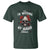 Creepy Skull T Shirt Shhh I'm Watching My Murder Shows - Wonder Print Shop