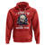 Valentine's Day Hoodie I Otterly Adore You Cute Otter Holding Hand Kisses - Wonder Print Shop