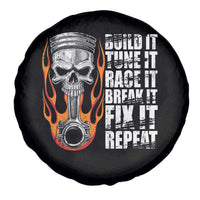 Racing Car Spare Tire Cover Build It Tune It Race It Break It