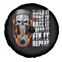 Racing Car Spare Tire Cover Build It Tune It Race It Break It