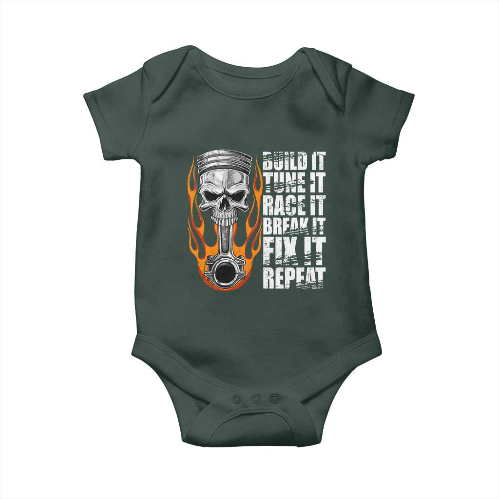 Racing Car Baby Onesie Build It Tune It Race It Break It