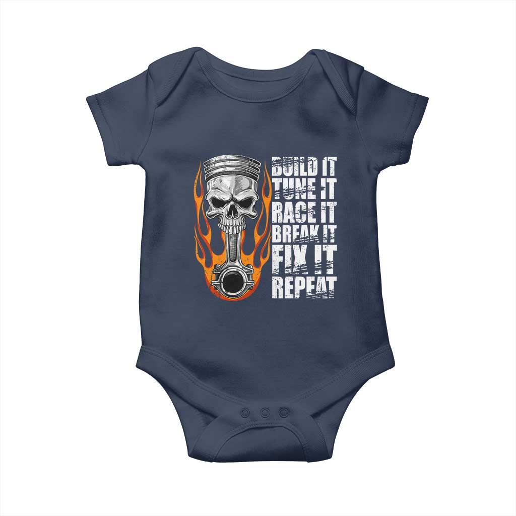 Racing Car Baby Onesie Build It Tune It Race It Break It