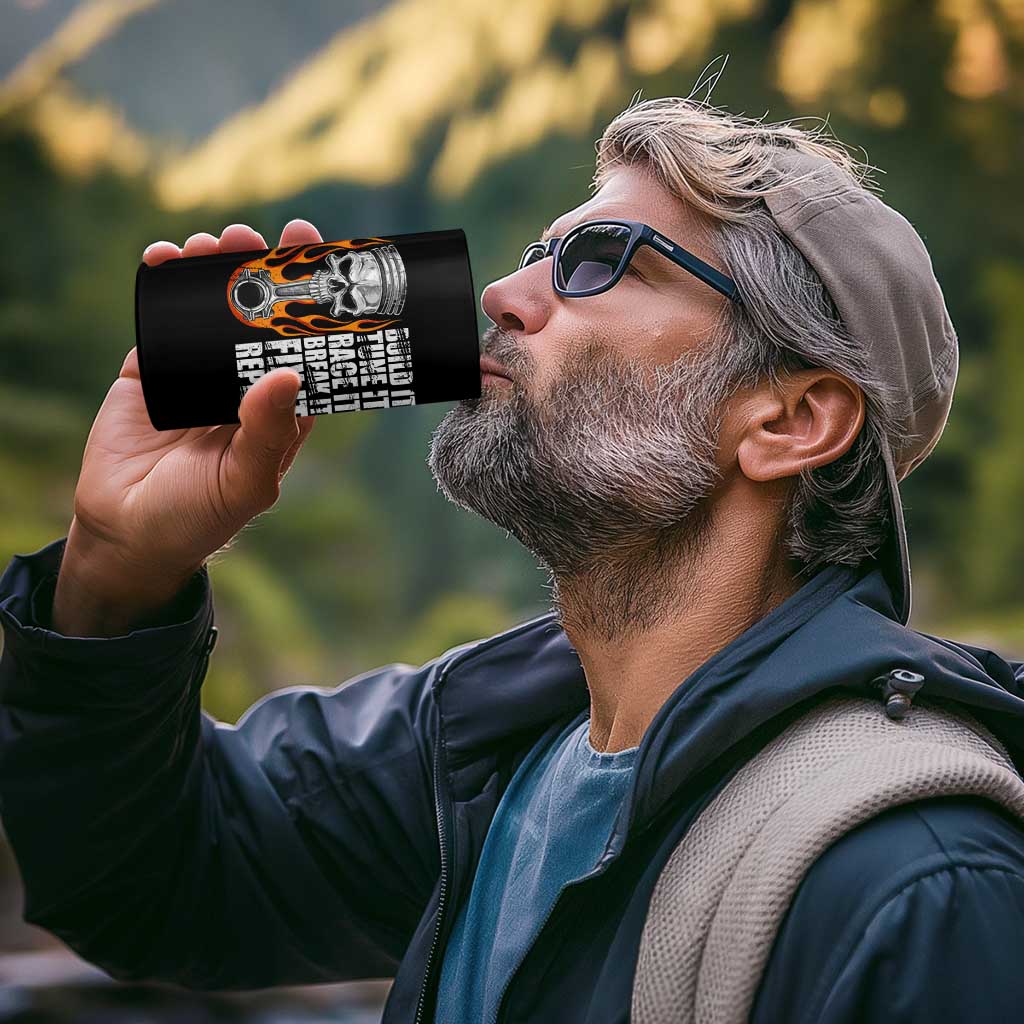 Racing Car 4 in 1 Can Cooler Tumbler Build It Tune It Race It Break It