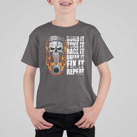 Racing Car T Shirt For Kid Build It Tune It Race It Break It