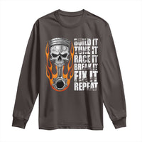 Racing Car Long Sleeve Shirt Build It Tune It Race It Break It