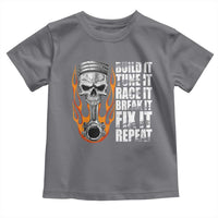 Racing Car Toddler T Shirt Build It Tune It Race It Break It