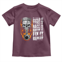 Racing Car Toddler T Shirt Build It Tune It Race It Break It