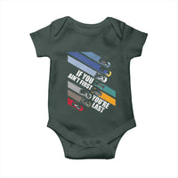 Car Racer Baby Onesie If You Ain't First You're Last