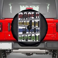 Racing Spare Tire Cover Race It Break It Fix It Repeat Racer