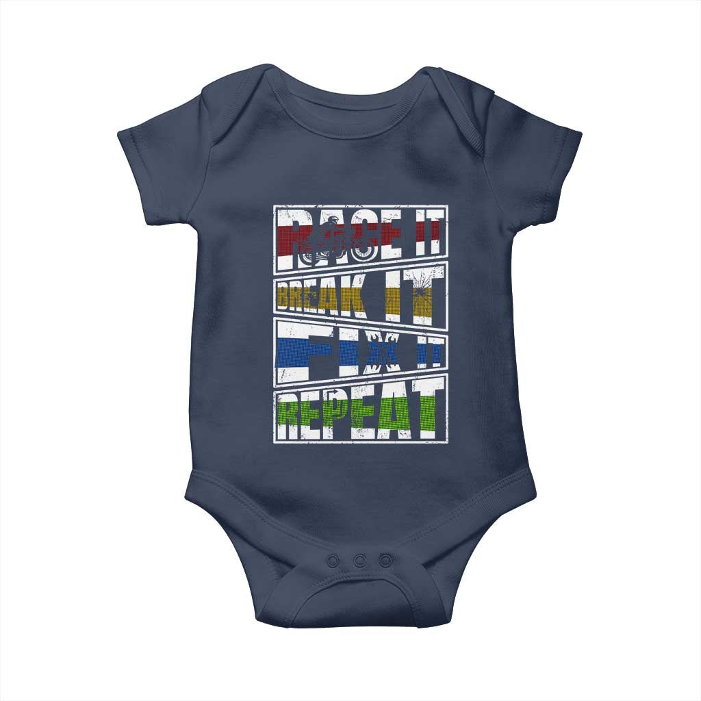 Racing Baby Onesie Race It Break It Fix It Repeat Racer