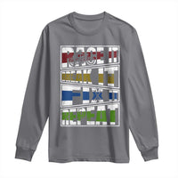 Racing Long Sleeve Shirt Race It Break It Fix It Repeat Racer