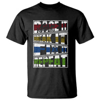 Racing T Shirt Race It Break It Fix It Repeat Racer