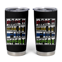 Racing Tumbler Cup Race It Break It Fix It Repeat Racer