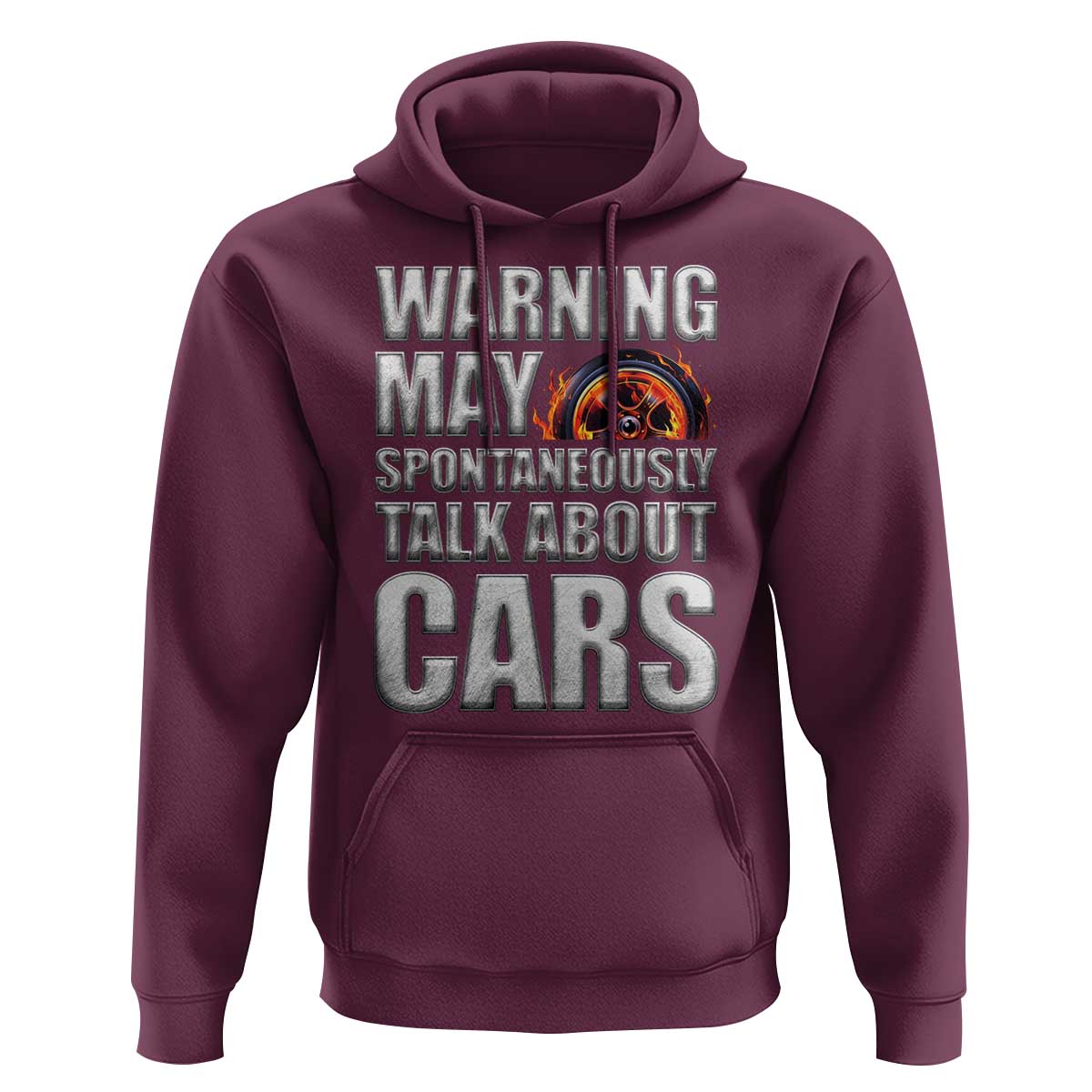 Car Lover Hoodie Warning May Spontaneously Talk About Cars