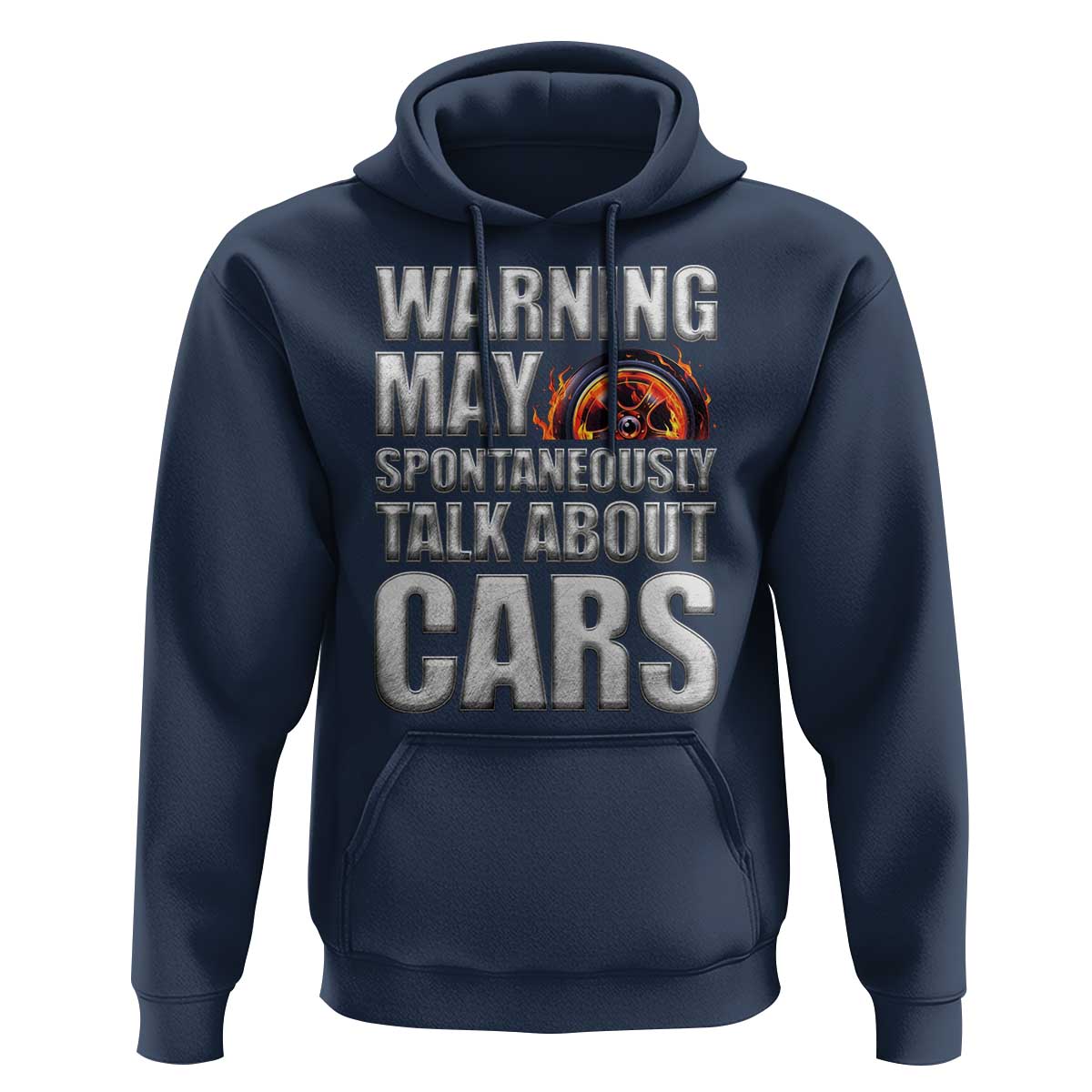 Car Lover Hoodie Warning May Spontaneously Talk About Cars