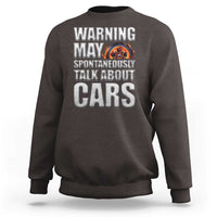 Car Lover Sweatshirt Warning May Spontaneously Talk About Cars