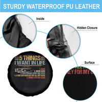 Car Lover Spare Tire Cover 5 Things I Want In Life Cars More Cars