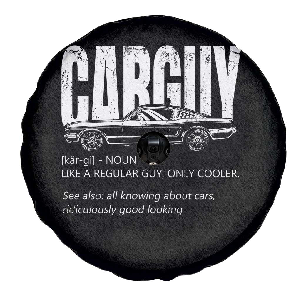 Car Lover Spare Tire Cover Car Guy Like A Regular Guy, Only Cooler