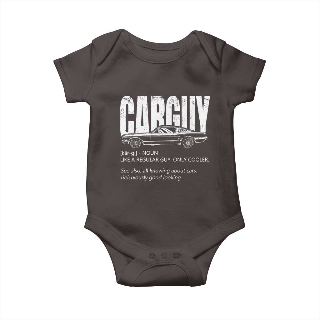 Car Lover Baby Onesie Car Guy Like A Regular Guy, Only Cooler