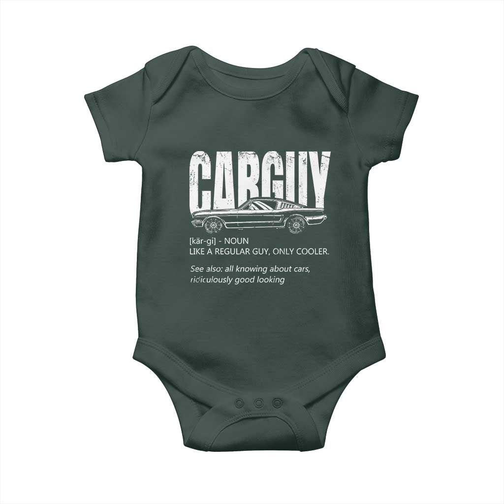 Car Lover Baby Onesie Car Guy Like A Regular Guy, Only Cooler