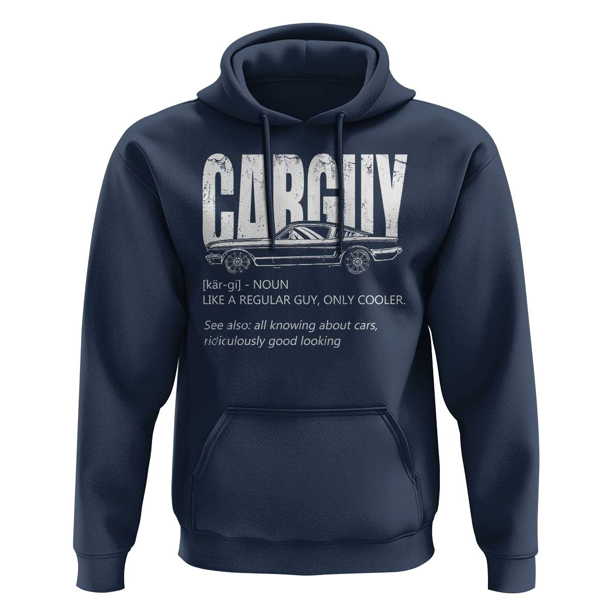 Car Lover Hoodie Car Guy Like A Regular Guy, Only Cooler