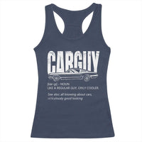 Car Lover Racerback Tank Top Car Guy Like A Regular Guy, Only Cooler