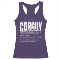 Car Lover Racerback Tank Top Car Guy Like A Regular Guy, Only Cooler