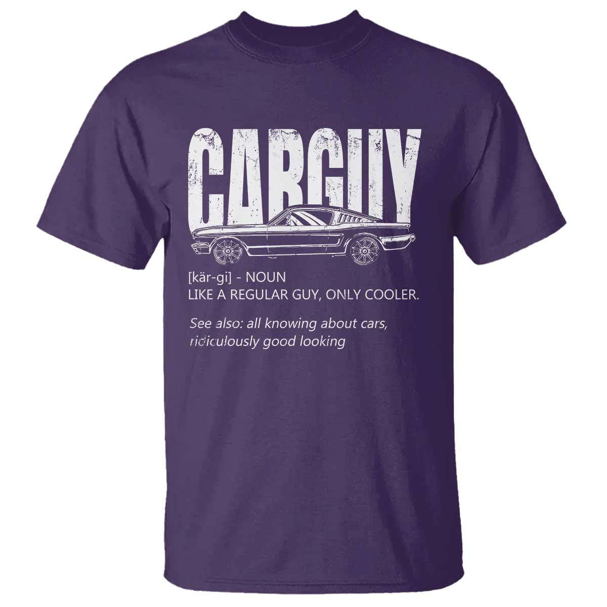 Car Lover T Shirt Car Guy Like A Regular Guy, Only Cooler