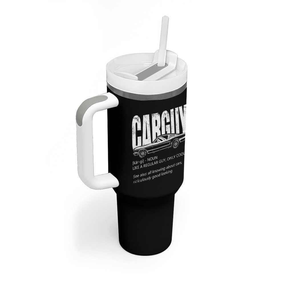 Car Lover Tumbler With Handle Car Guy Like A Regular Guy, Only Cooler