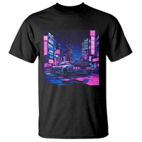 Tokyo Night Drive T Shirt Retro Futuristic JDM Street Racing Aesthetic