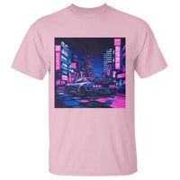 Tokyo Night Drive T Shirt Retro Futuristic JDM Street Racing Aesthetic