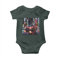 Tokyo Night Racer Baby Onesie JDM Street Racing Neon Aesthetic