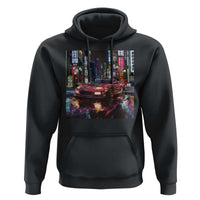 Tokyo Night Racer Hoodie JDM Street Racing Neon Aesthetic