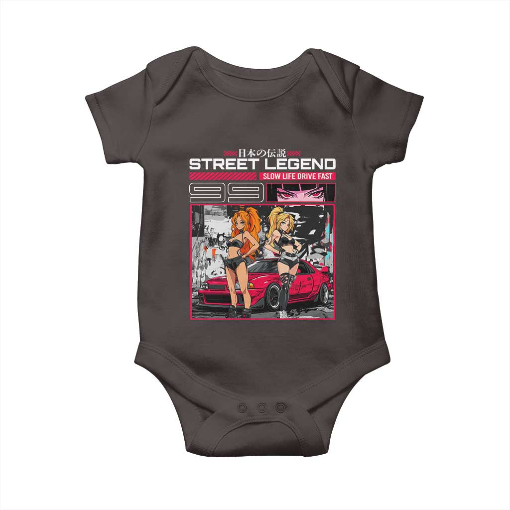 Street Legend JDM Anime Baby Onesie
