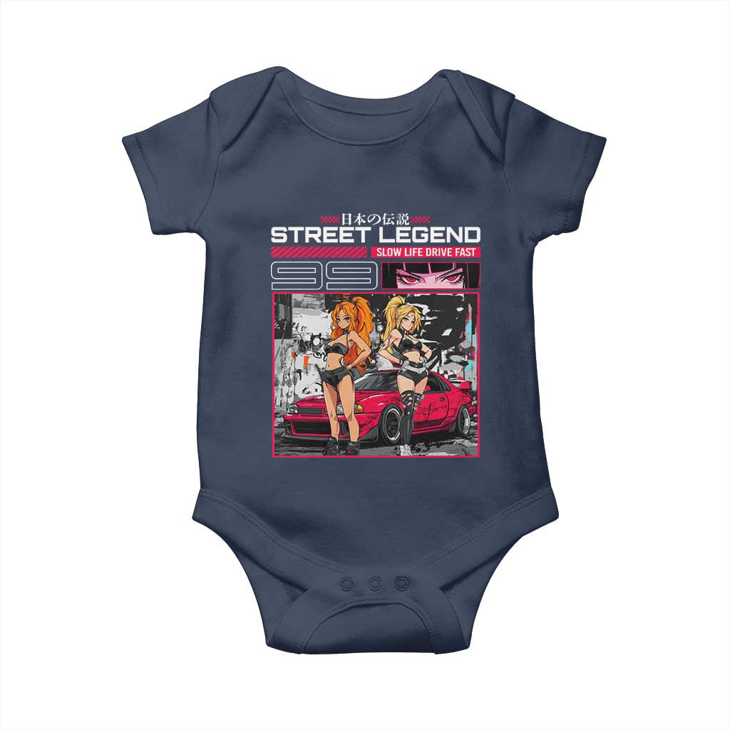 Street Legend JDM Anime Baby Onesie