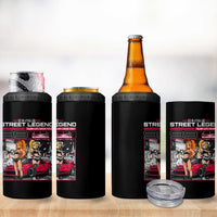 Street Legend JDM Anime 4 in 1 Can Cooler Tumbler
