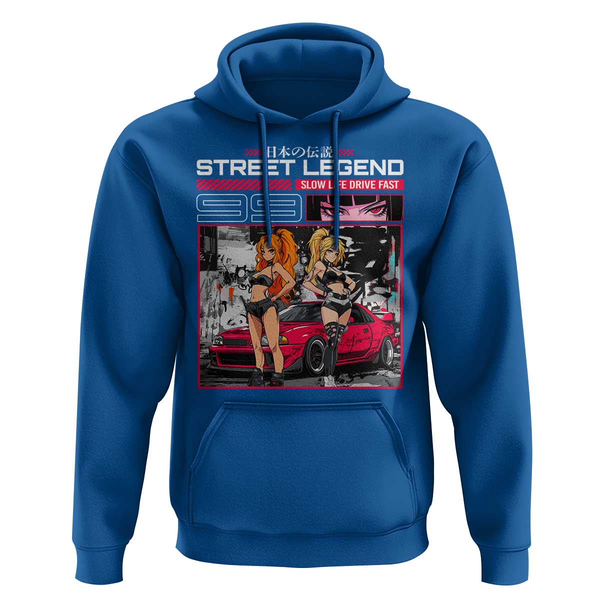 Street Legend JDM Anime Hoodie