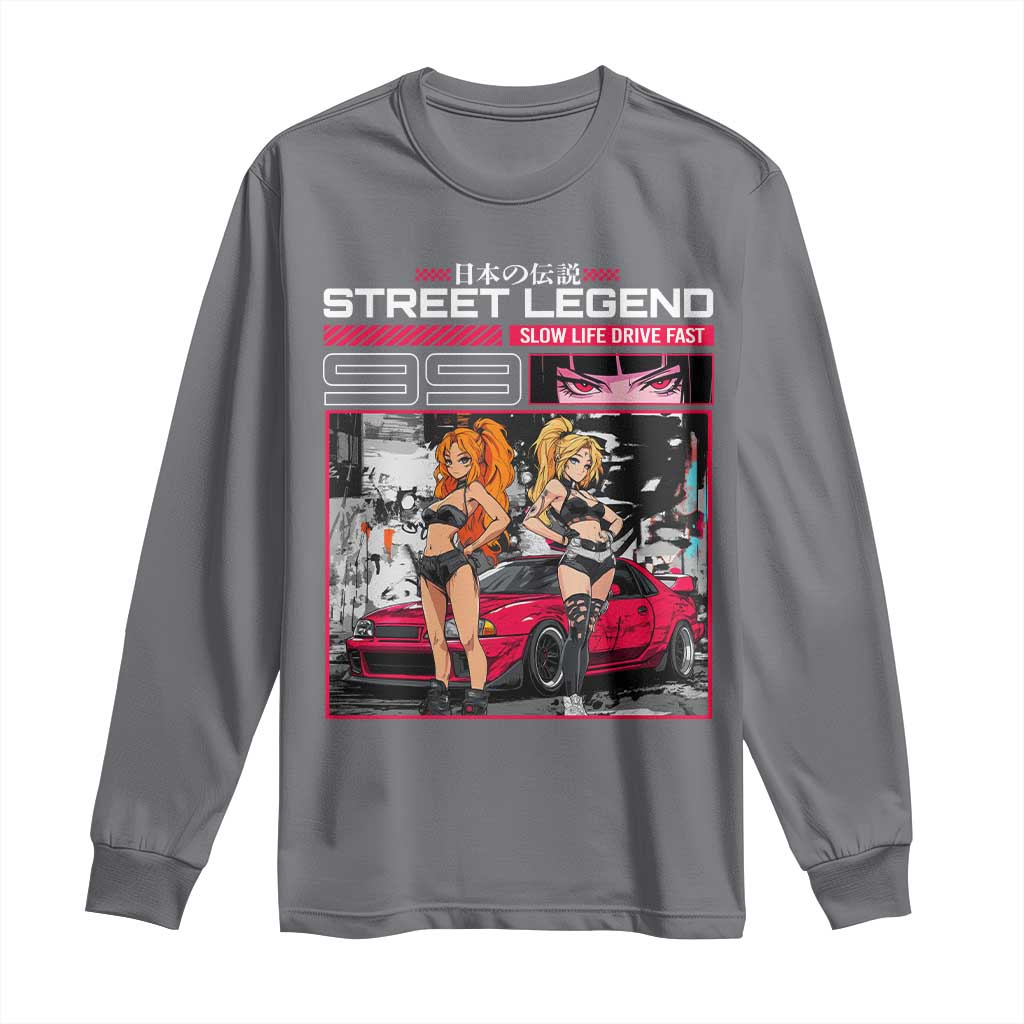 Street Legend JDM Anime Long Sleeve Shirt