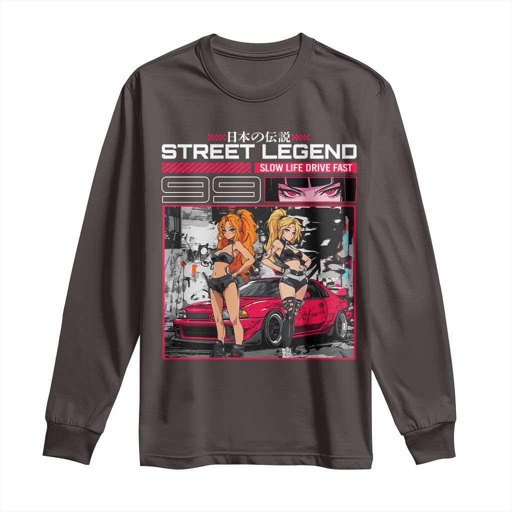 Street Legend JDM Anime Long Sleeve Shirt