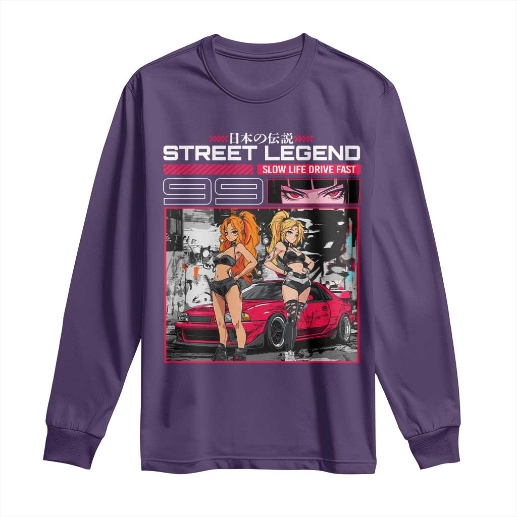 Street Legend JDM Anime Long Sleeve Shirt