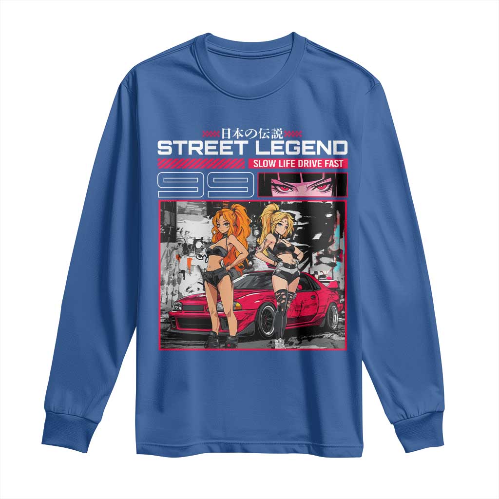 Street Legend JDM Anime Long Sleeve Shirt