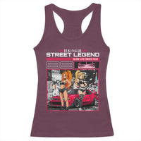 Street Legend JDM Anime Racerback Tank Top