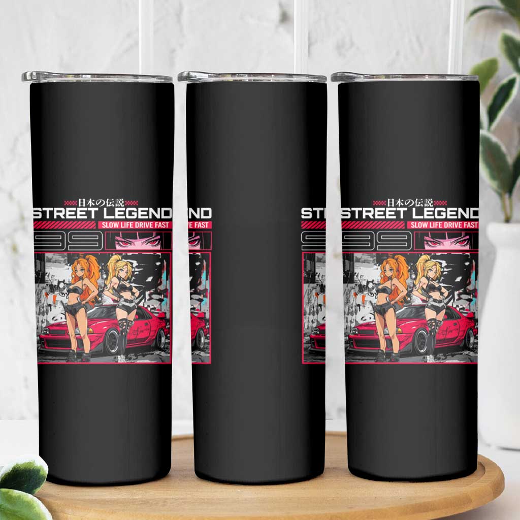 Street Legend JDM Anime Skinny Tumbler