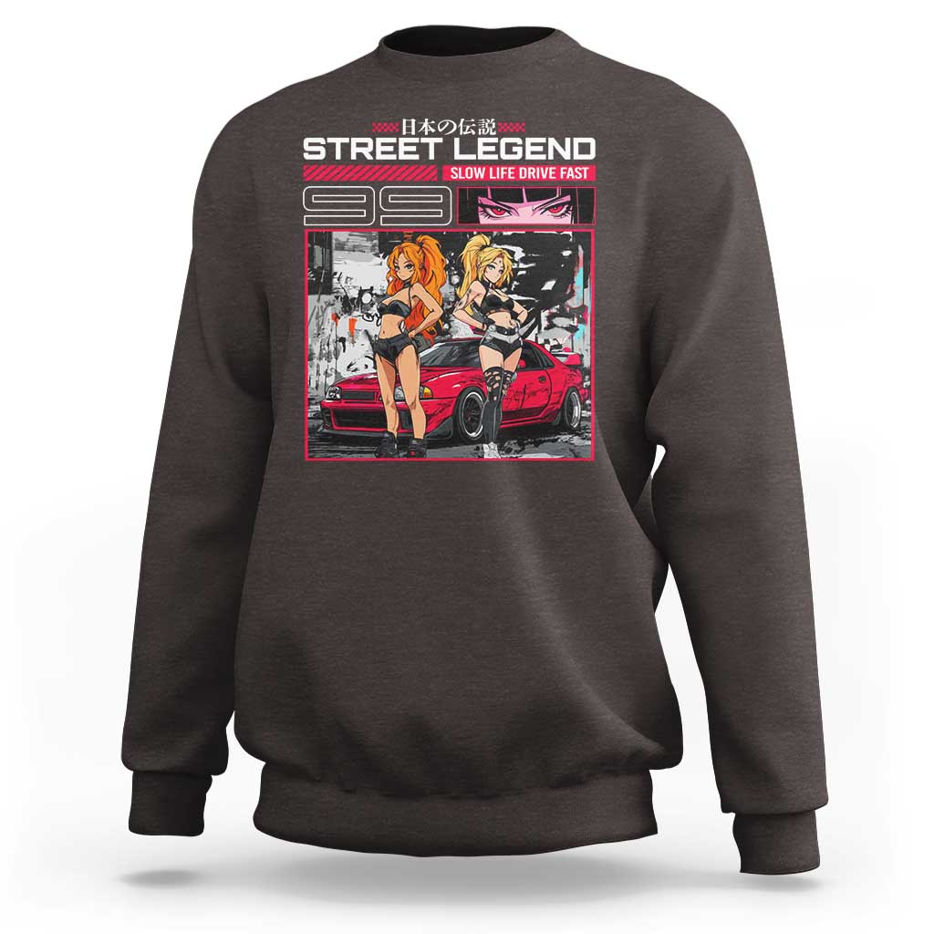 Street Legend JDM Anime Sweatshirt