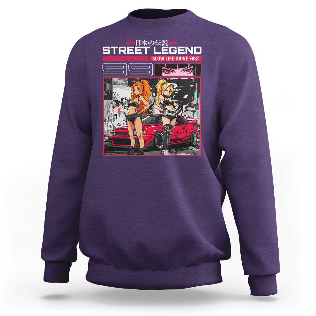 Street Legend JDM Anime Sweatshirt