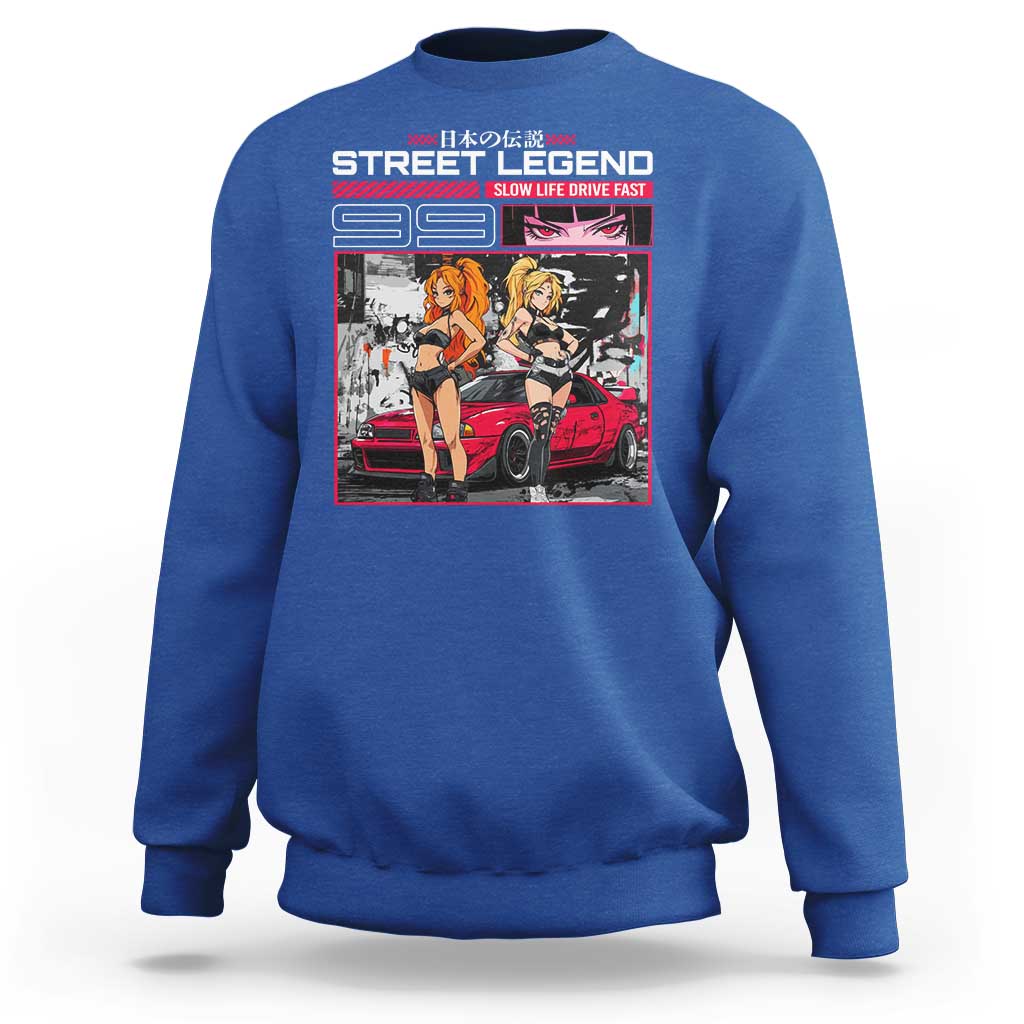 Street Legend JDM Anime Sweatshirt
